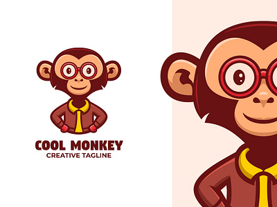 Monkey Mascot Logo