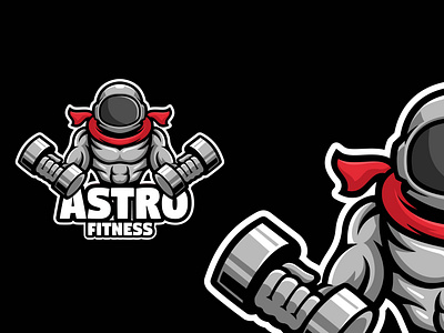 Fitness Mascot Logo