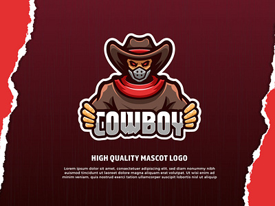 Cowboy Mascot Logo