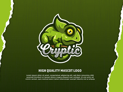 Cryptic Mascot Logo