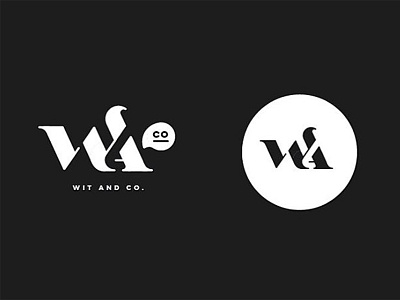 wit and co. branding assets branding identity lettering logo logotype type typography
