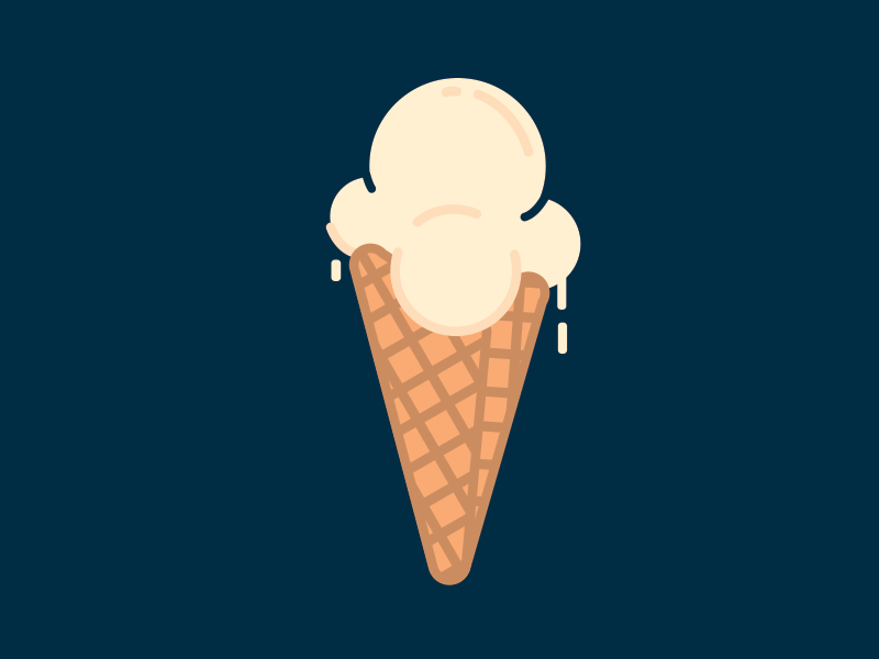 little ice cream diddy animation gif ice cream icon vector