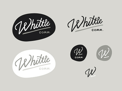 Whittle Communications branding lettering logo