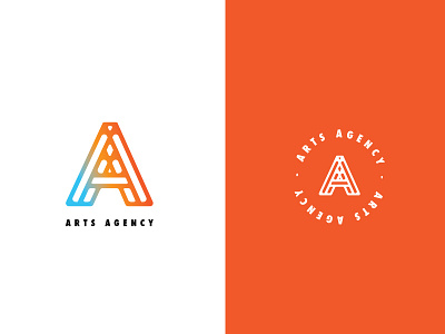 Arts Agency Reject no.3 branding logo