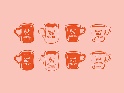 Uncle Wolfies breakfast coffee mug