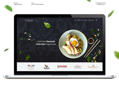 Tablez Rewards | UI/UX Design