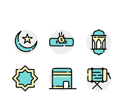 2021 Ramadhan Icon design icon ui
