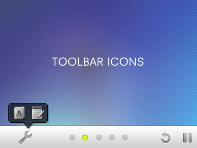 Toolbar Icons icons tools ui