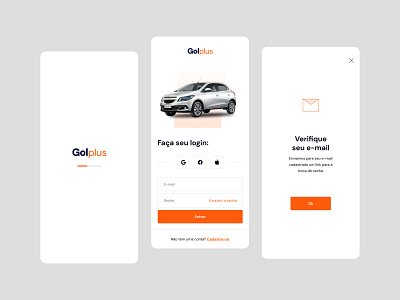 Sign Up | Concept Redesign Gol Plus concept estudo de caso login redesign ui