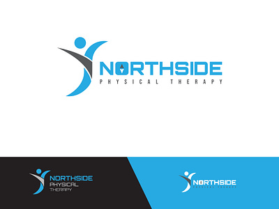 NorthSider Physical Therapy branding design icon logo minimal physical.therapy