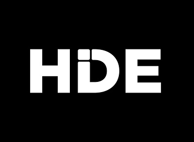 Hide branding design hide minimal vector