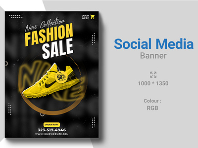 Shoe Banner add banner design online shoe shop