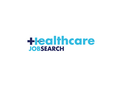 Healthcare Job Search branding design health healthcare job search logo