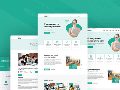 Tutor - e-Learning and Course UI Template