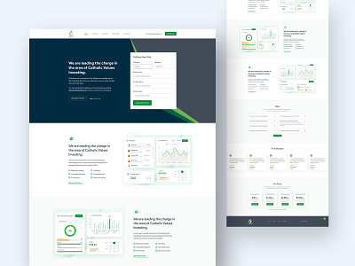 Sanctify - Company Analytics Software Landing 2022 analyse analytics clean creative design landing landingpage nure alam psd saftware software software design template typography ui uiux ux website websites