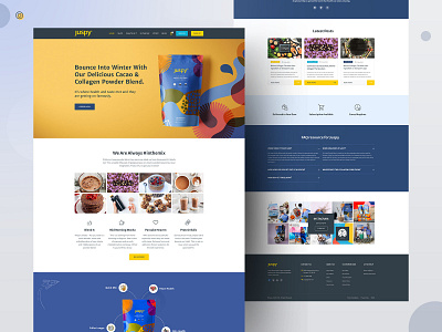 Juspy - Product Landing Page branding design features home page interface landing landing page page product promo service startup ui ui design ux ux design website website design