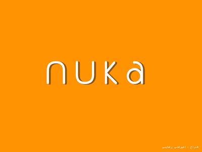 Nuka typography branding design graphic graphic design icon illustration illustrator logo logo design vector