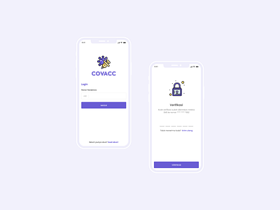 #Exploration Login and verification page Covacc ( CoronaVaccine) 3d animation branding design graphic design illustration logo mobile app mobile app design mobile design mobile ui motion graphics ui uiuxdesign ux