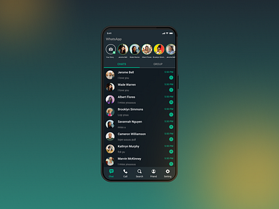 #Exploration Redesign Whatsapp