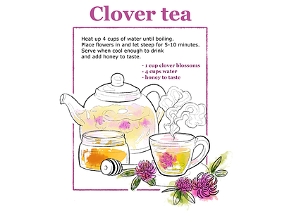 Clover tea recipe