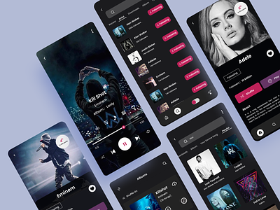 "Music App " best design clean design clean shot minimal mobile app mobile app design mobile ui music music app music player musician uidesign uiuxdesign