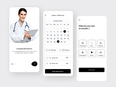 "Doctor Consultant Mobile App". best design best designs best shot clean design clean ui consultant doctor app doctors minimal mobile app mobile app design mobile ui online doctor shopping app uidesign uiux uiuxdesign