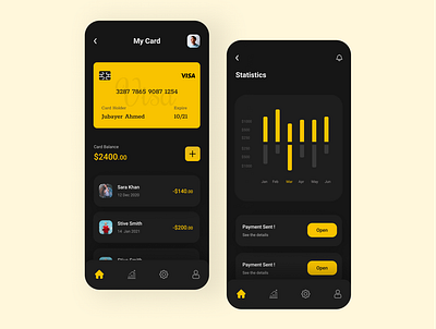 Banking App banking app banking ui best design best shot illustration minimal mobile app mobile app design mobile ui online banking uidesign uiux uiuxdesign walletapp