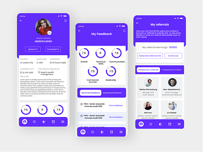 Freelance Services Marketplace App best design best shot freelance marketplace minimal mobile app mobile app design mobile ui uidesign uiux uiuxdesign