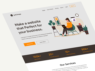 Agency Landing Page