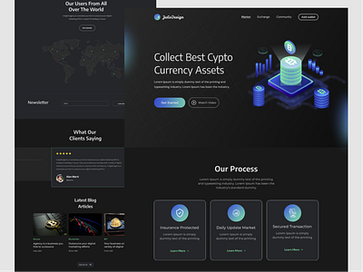 Crypto Currency | Landing Page