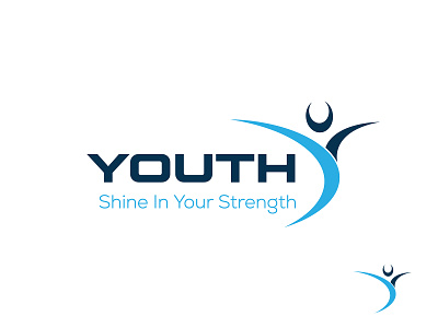 Youth logo brand creative logo design logo logos minimal moderlogo simple logo sports logo unique logo vector yoga youth