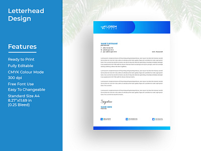 Professional Letterhead Design