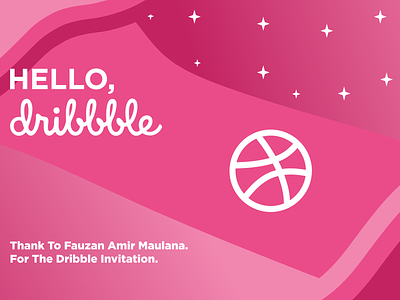 Hello Dribble first shot hello dribbble simple