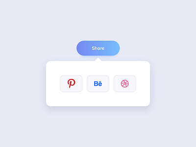 Daily UI 010 - Social Share daily daily 100 challenge daily ui design interface share social social share social share button ui