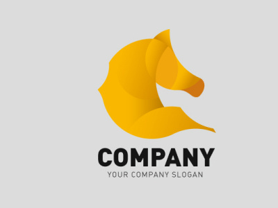 horse logo branding design flat gradient gradient logo horse horse logo horses icon illustration logo minimal