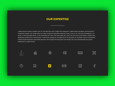 UI_001_Our Expertise android facebook graphic design ios our expertise photoshop ui ux website windows