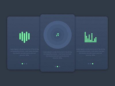 Daily UI #013_Music Player Landing Page