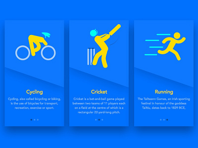 Sports App Walkthrough cricket cycling download freebies india ios ipl running score sketch sports walkthrough