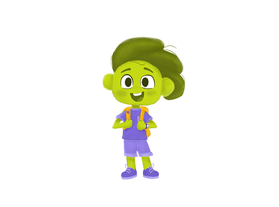 Green Boy art character characterdesign design green greenboy illustration