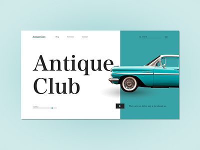 Classic Cars Web Design