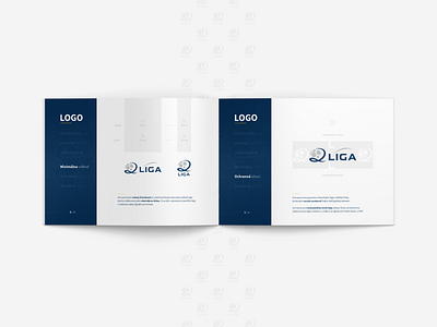 II. Slovak League - Looking Inside brand brand guideline brand identity desig brand indetity branding colour palette football football graphic guidebook guideline guidelines guidelines design logo visual