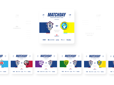 FK Dubnica - Matchday & Lineup branding football football design football graphic graphic design slovakia social media social media design social media identity sport sport design visual