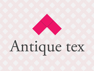 Antique Tex antique branding design icon logo tex textile texture unused