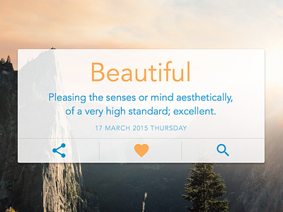 Word Of The Day Widget