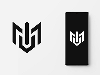 IVM Monogram bold branding graphicdesign lettermark logo logodesign logoideas minimal modern monogram robotic tech