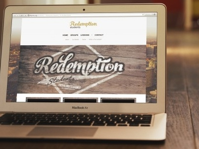 Youth Ministry Website air graphic burger macbook ministry redemption slim tony students wordpress youth