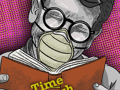 Time Enough At Last bemis digital art illustration procreate twilight zone