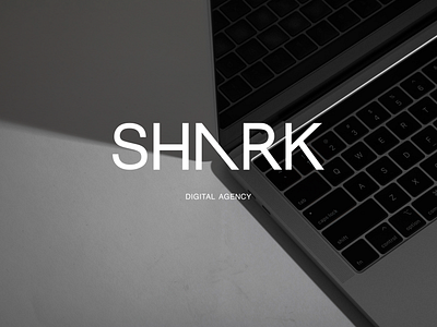SHARK / logotype branding design graphic design identity logo logotype minimal typography