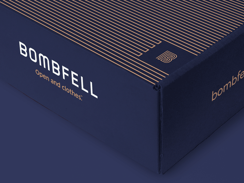 Bombfell Rebrand branding design icon lettering logo packaging type typography