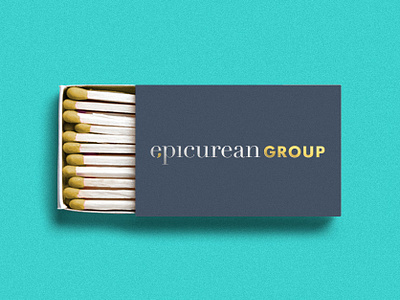 Epicurean Group Branding branding design icon logo type typography